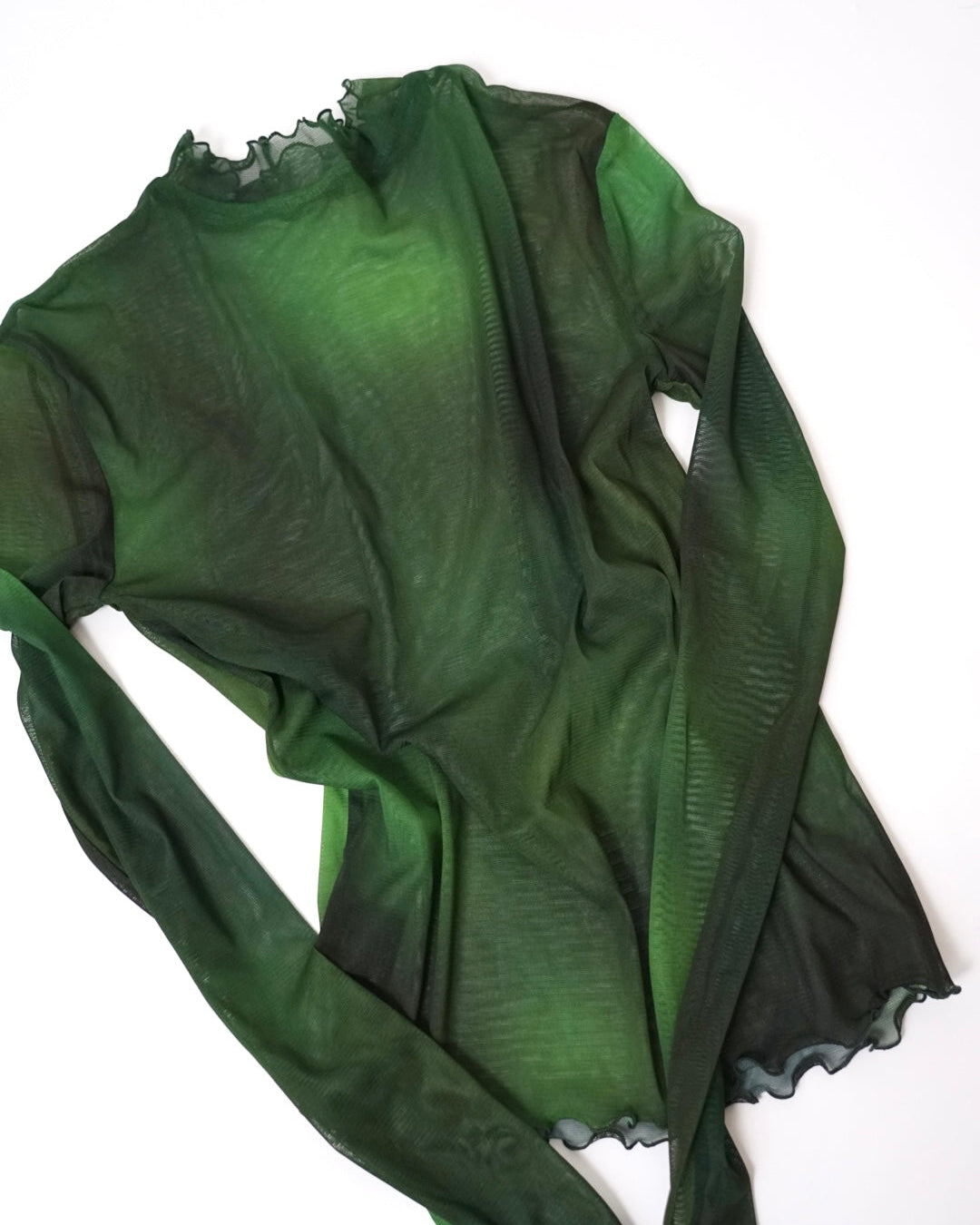 新緑のさざなみSheer tops