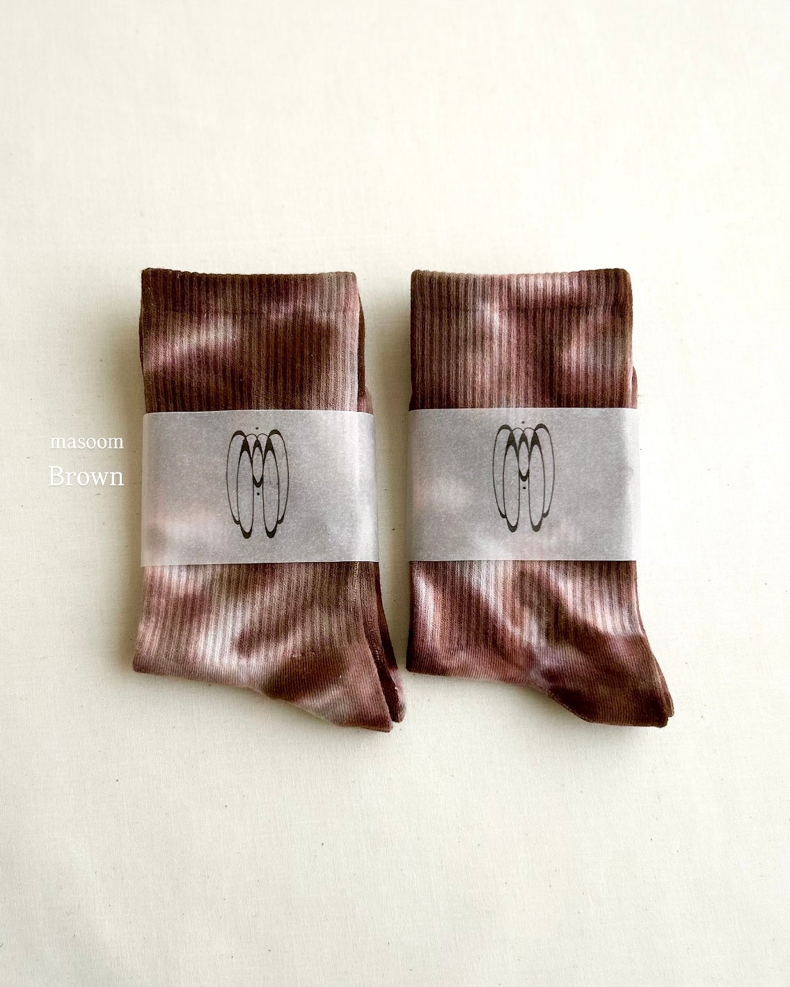 歩みの装いSocks - brown