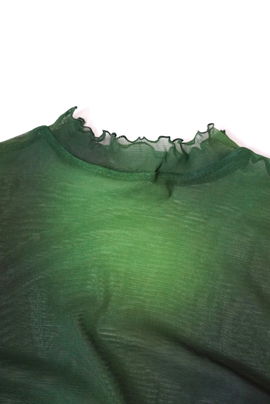 新緑のさざなみSheer tops
