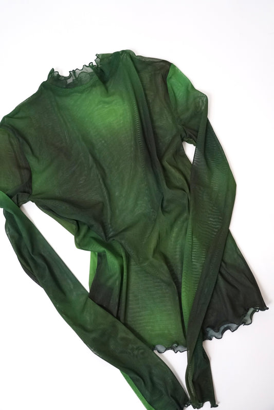 新緑のさざなみSheer tops