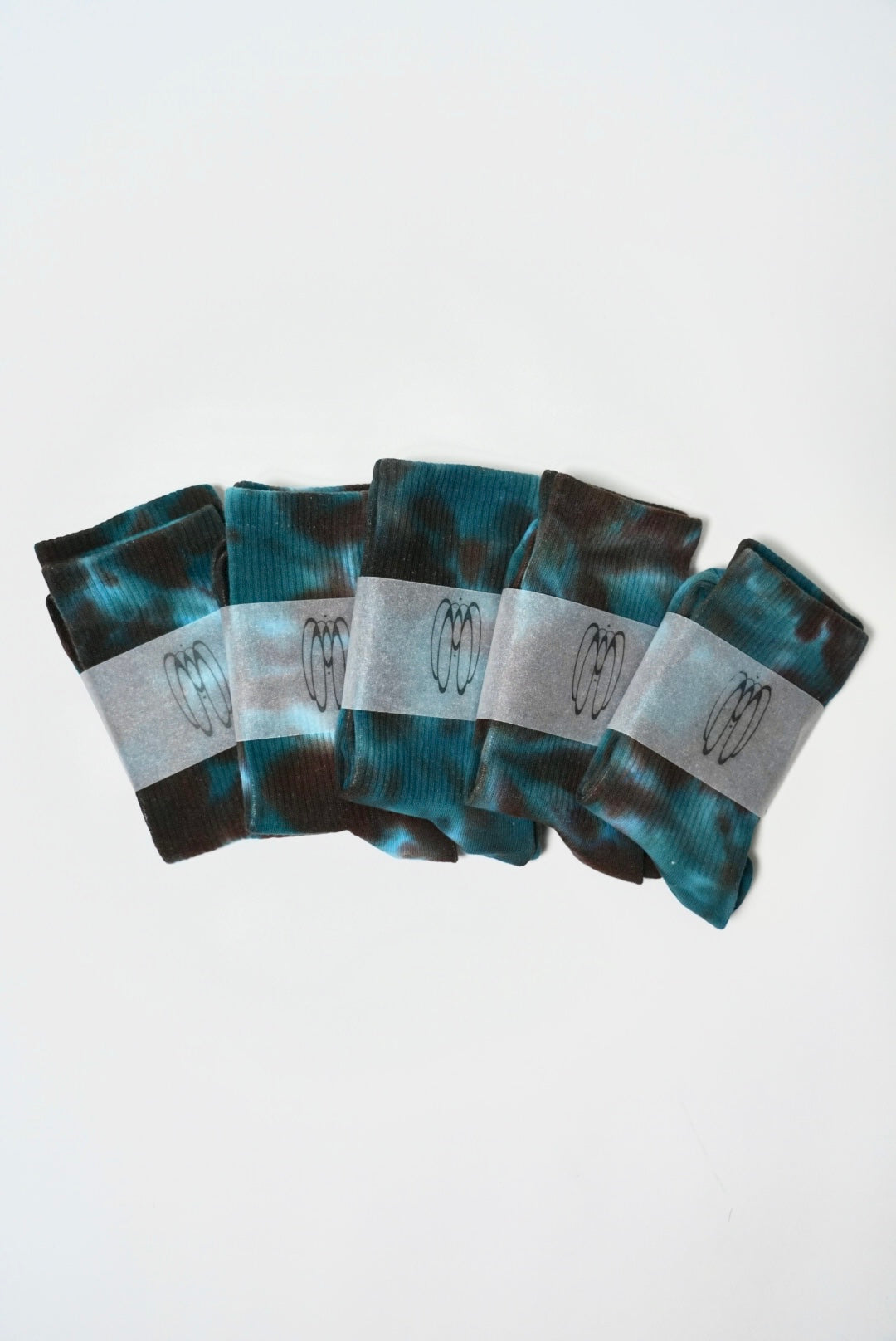 歩みの装いSocks -  blue × brown